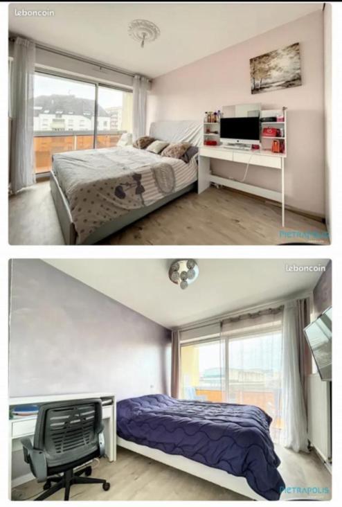 Bel Appartement Lumineux De 100M2 6 Places 3 Chambres Au 3E Etage Avec Ascenseur -A 5Mn A Pied Du Parc Des Expositions Congres De Dijon Et Eng Et 10Mn Du Centre Ville Place Parking Devant L'Immeuble Exterior photo